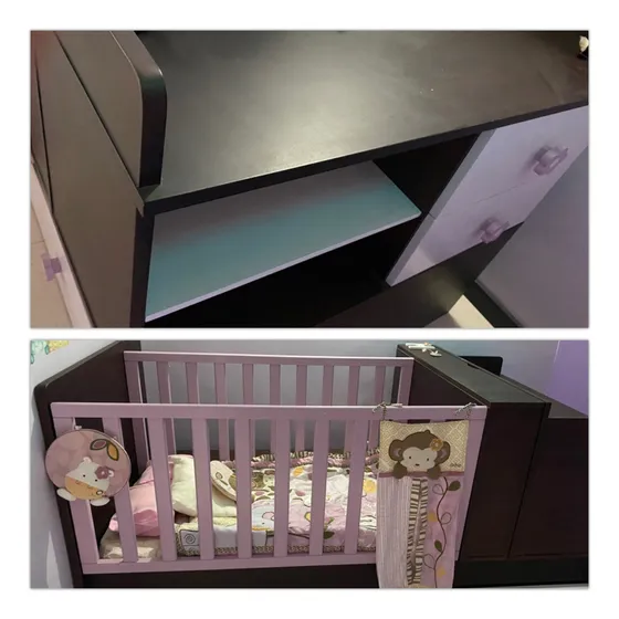Cama Cuna Convertible A Duplex