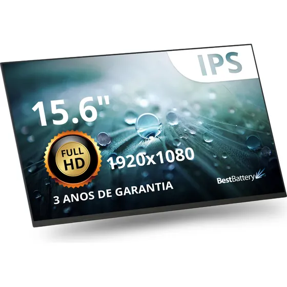 Tela 15.6  Led Slim Nv156fhm-n4h Full Hd Para Notebook