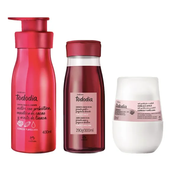 Kit Crema + Jabón + Desodorante Natura Tododia