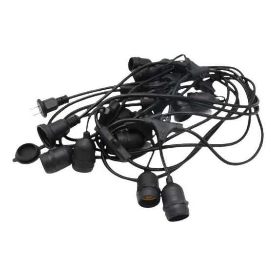 Guirnalda 20 Socket De 10 Metros