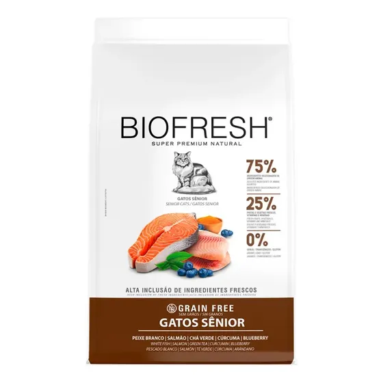 Alimento Seco Biofresh Gatos Senior Sin Granos 1.5 kg | Cuotas sin interés