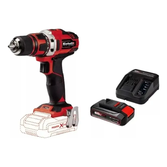 Taladro Atornillador + Bateria 2.5 Ah Einhell Te-cd 18/40