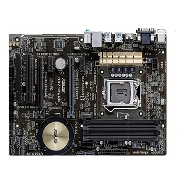 Asus H97-plus Tipo De Placa Madre Lga 1150 Ddr3 Atx