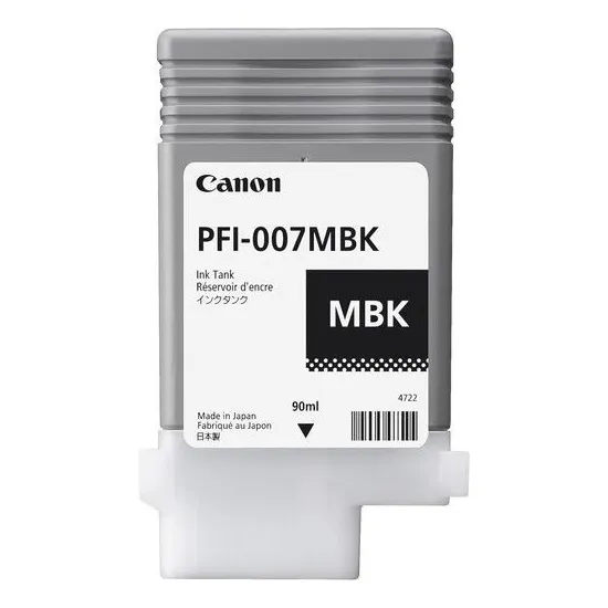 Cartucho Original Canon Pfi-007 Negro 90 Ml