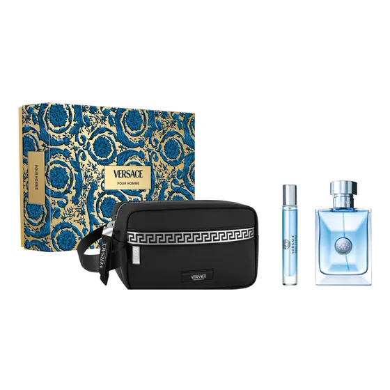 Perfume Hombre Versace Pour Homme Edt 100ml +10ml +pouch Set