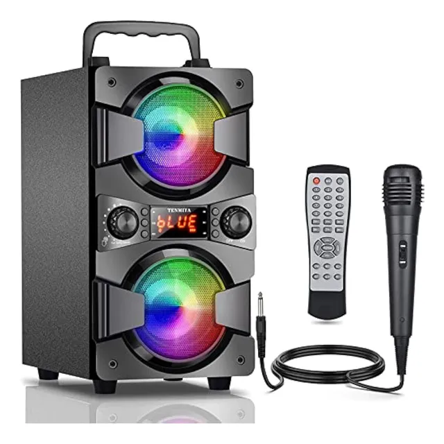 Altavoz Bluetooth De 60 W Portátil Inalámbrico Con