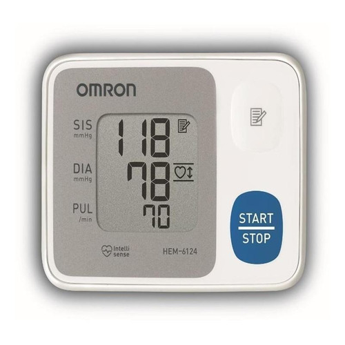 Aparelho medidor de pressão arterial digital de pulso Omron HEM-6124