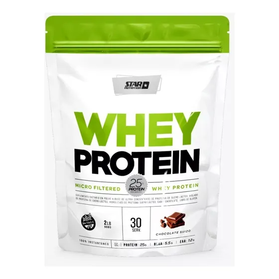 Whey Protein 2lb Star Nutrition Doypack Proteína Concentrada