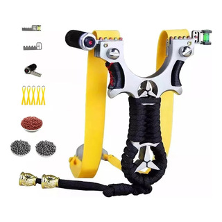 Tirachinas Láser Infrarrojo Profesional De Acero Inoxidable Negro Yijingman Resortera Para Caza Tirachinas Láser Infrarrojo Profesional De Acero Inoxidable Negro Yijingman Resortera Para Caza