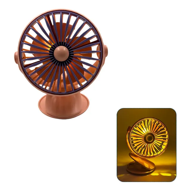 Mini Ventilador Portatil De Mano Recargable Abanico Personal