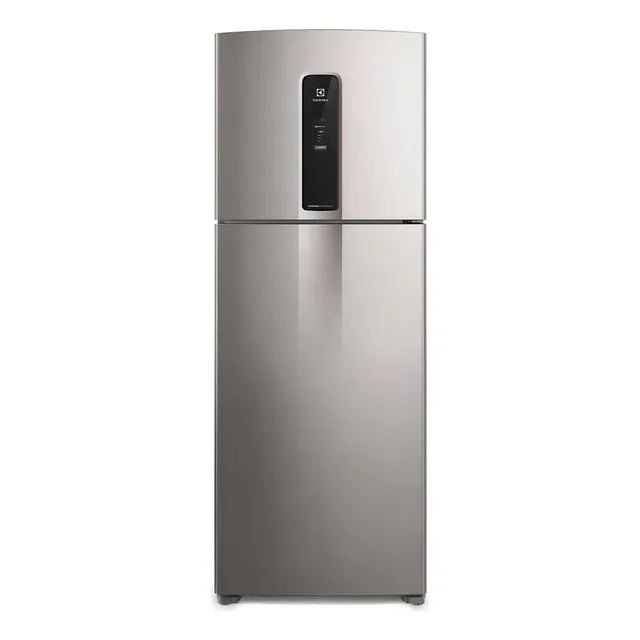 Geladeira Electrolux Frost Free Inverter 480L Efficient com AutoSense SmartBivolt Duplex cor Inox Look (IT70S) - 127/220V