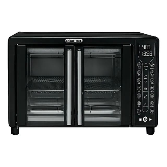 Horno de mesa eléctrico Gourmia Freidora de aire GTF7460 MEX 24L negro