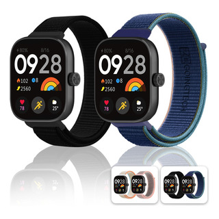 2pzs Correa Tela Nylon Para Redmi Watch 4 Y Xiaomi Band 8pro 2pzs Correa Tela Nylon Para Redmi Watch 4 Y Xiaomi Band 8pro