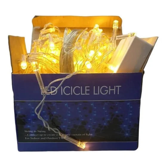 Luces De Navidad Tipo Lluvia, O Cascada 100 Leds 3,6 Metros