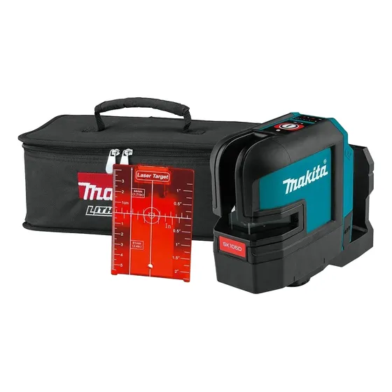Nivel Laser Rojo Cruzado Makita Sk105dz Cxt 12v Xpt Sin Bat 