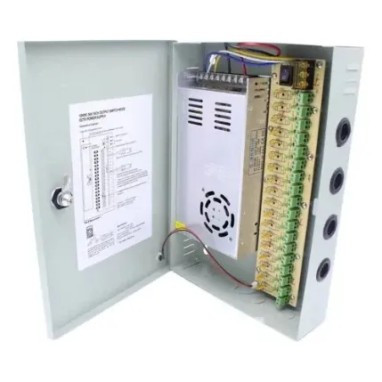 Fuente De Poder Centralizada 12v 20amp 20a 18 Canales