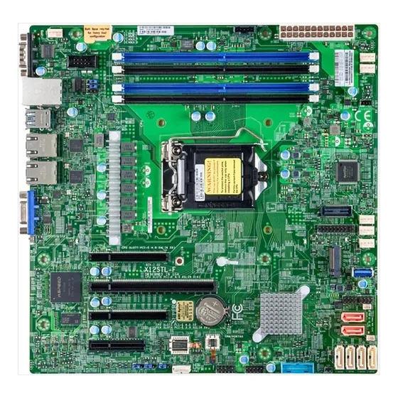 Placa Base Supermicro X12stl-f Micro-atx Con Dual Lan 1gbe -