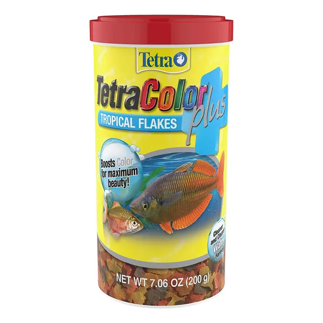 Tetra Color 200gr Comida Hojuelas Acuario Pecera