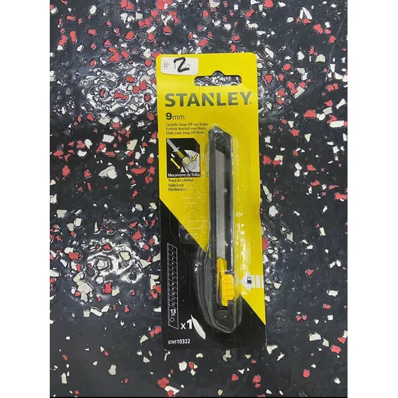 Cuchilla Snap-off Con Traba Stanley