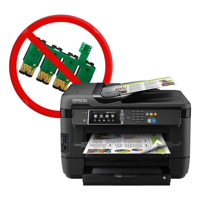 Llave Chip Virtual Para Epson Wf-3620 Wf-3640 Wf-7110 Wf7610