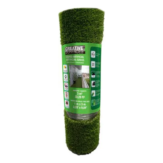  Grama O Pasto Sintético / Artificial De 1 X 3 Metros       