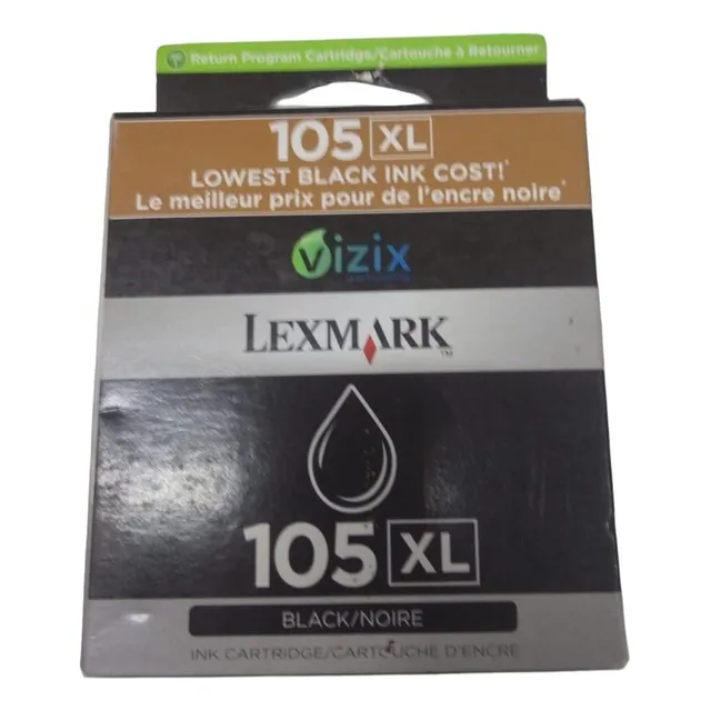 Cartucho De Tinta Original Lexmark 14n0822 105xl Negro