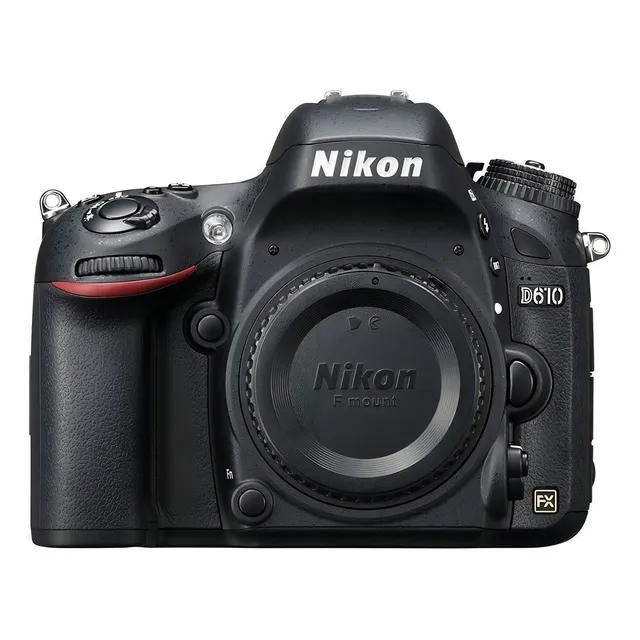 Nikon D610 DSLR color negro
