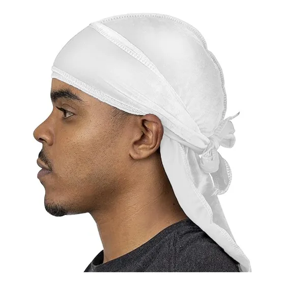 Bandana Durag De Veludo Premium
