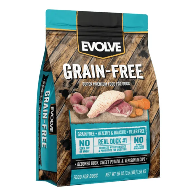 Evolve Dog Grain Free Duck 3,5l