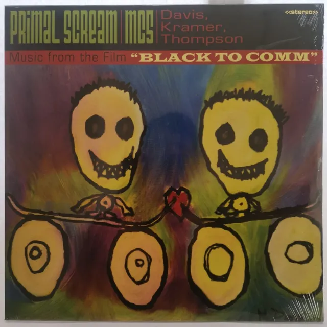 Primal Scream Music From The Film Black To Comm Vinilo Nuevo