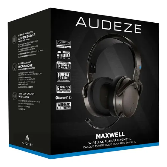 Audeze Maxwell Playstation Headphone Planar Magnetic Gamer