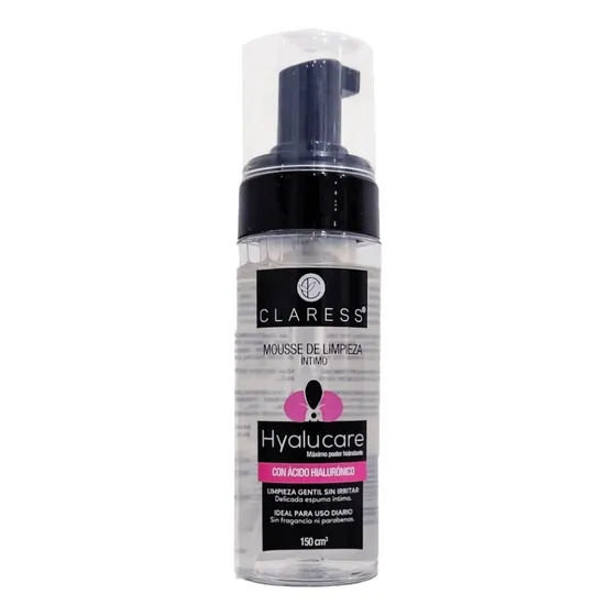 Mousse De Limpieza Íntimo Hyalucare Claress 150 Ml