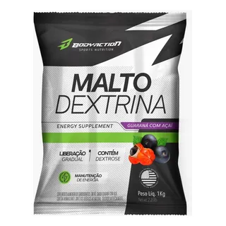 Suplemento Em Pó Bodyaction Maltodextrina Sabor Guaranå Com Açaà Em Saco De 1000ml Suplemento Em Pó Bodyaction Maltodextrina Sabor Guaranå Com Açaà Em Saco De 1000ml