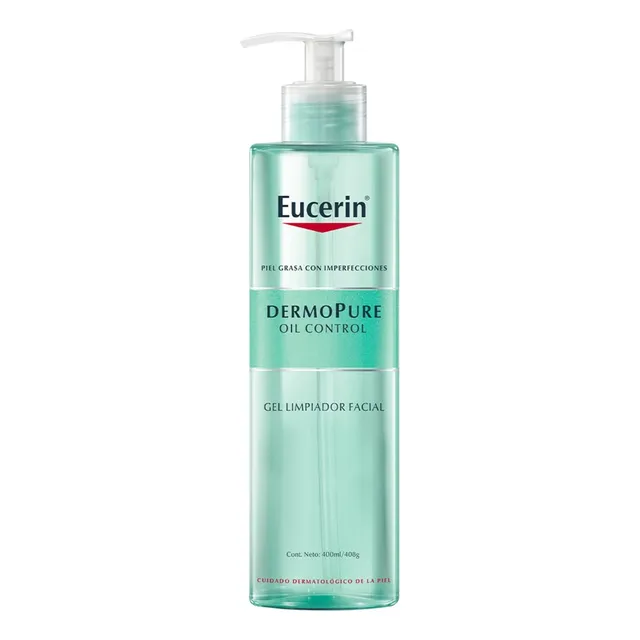 Eucerin Dermo Pure Oil Control Gel De Limpieza Facial- 200ml