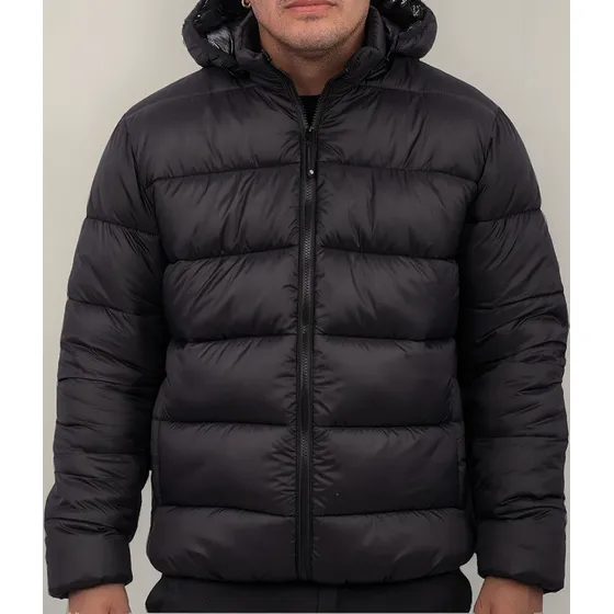 Campera Inflada Omniheat Con Capucha Pf