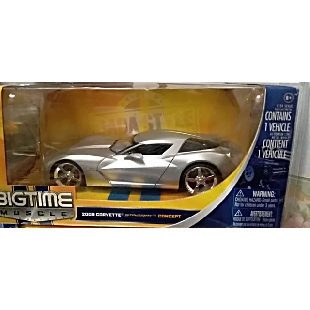 Corvette Stingray Concept 2008 1/24 Jada. Nuevo