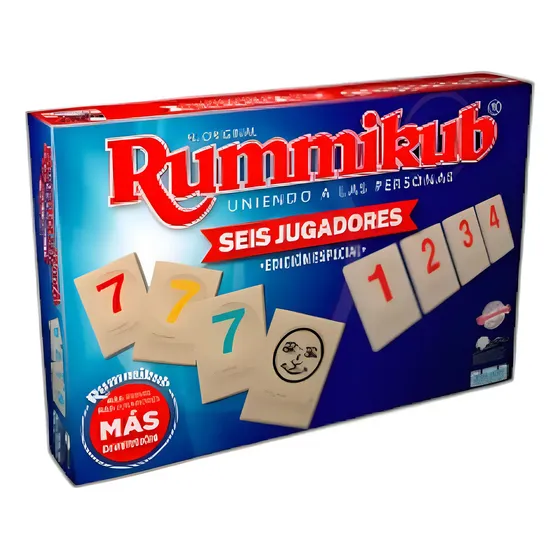 Juego de Mesa Estrategia Rummikub XP 6 Jugadores Mar Lúdico Clásica | Cuotas sin interés