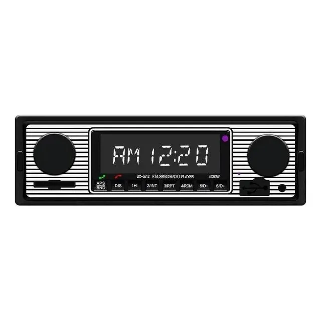 Retro Vintage Rádio Bluetooth Usb Carro Antigo Besouro Ó