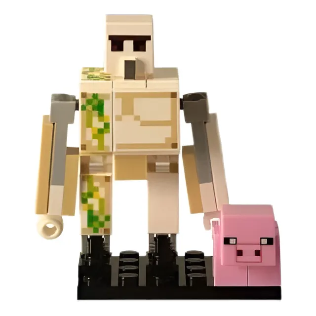 Set De Minifiguras Minecraft Genérica - 4,5-7 Cm