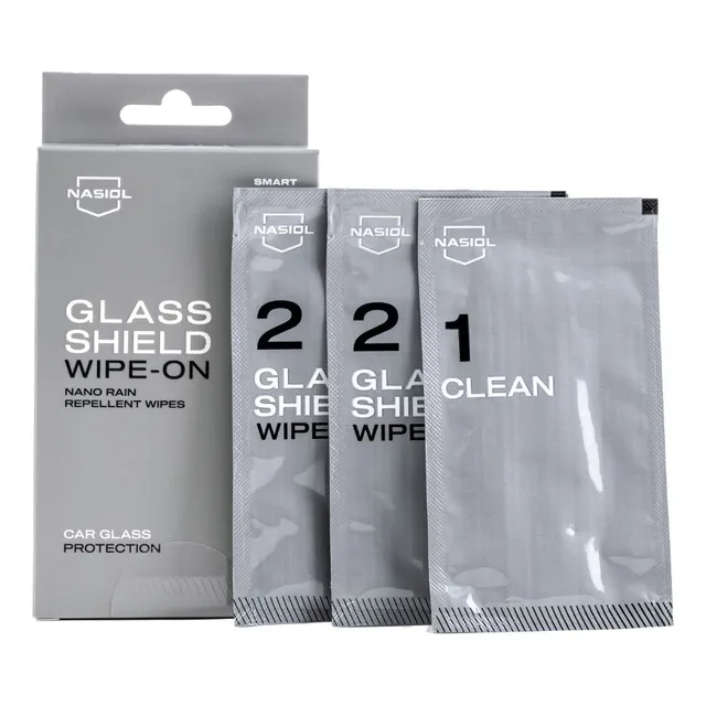 NASIOL WIPE-ON - Cristalizador, Impermeabilizante de vidro | Repelente de chuva