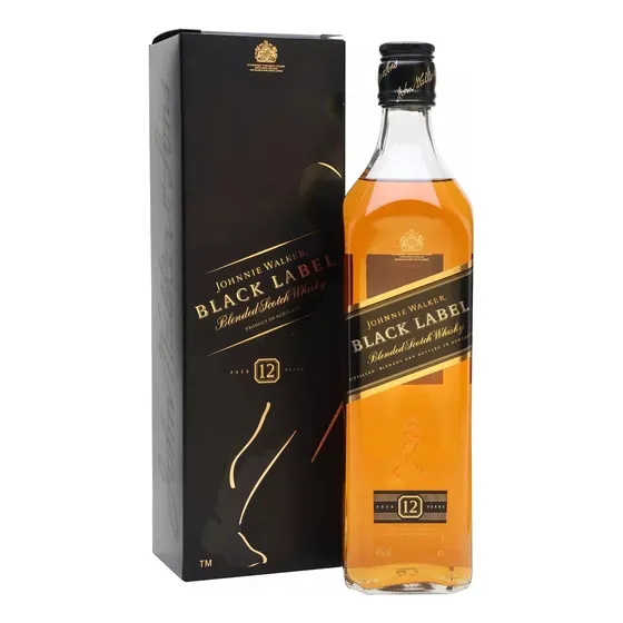 Whisky Johnnie Walker Black Label 12 Años 1000 Ml