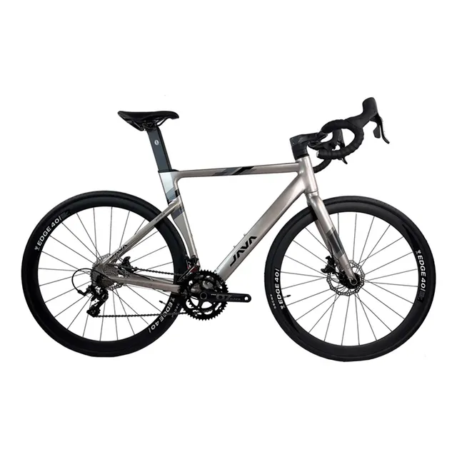 Bicicleta De Ruta Java Auriga 18v Talle L Titanio