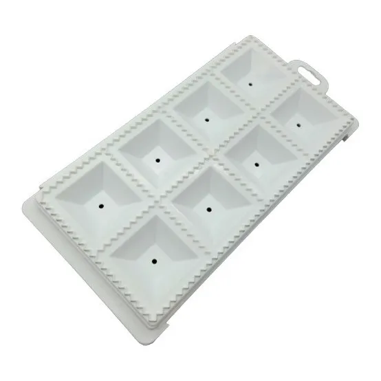 Molde Para 8 Raviolones Placa Ravioles Raviolera De Plastico