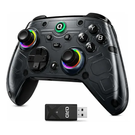 Controle QRDGAME Sem Fio Ferrox M5 Para Xbox Series X|S, PC, Switch e Android iOS