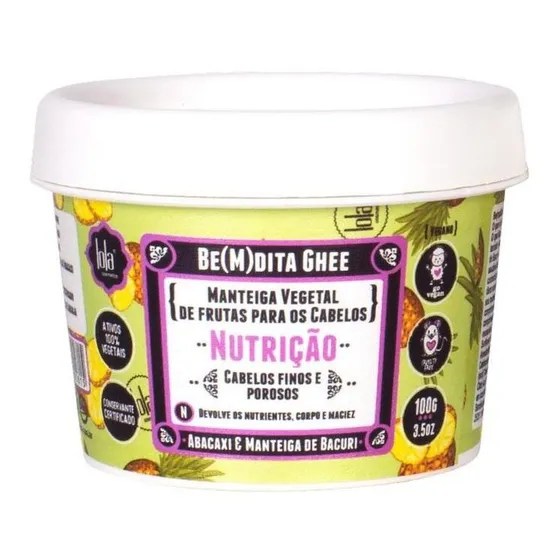 Tratamiento Capilar Lola Cosmetics Manteca De Bacuri Rulos