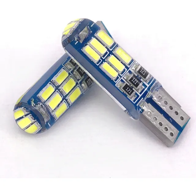 Foco T10 Led Lagrima Para Luz Chica De Auto O Camioneta 12v.