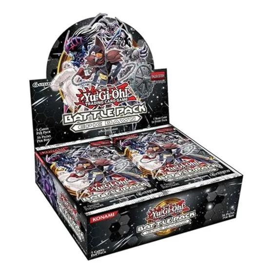 Yugioh Tcg Battle Pack Epic Dawn Booster Box Display Inglés