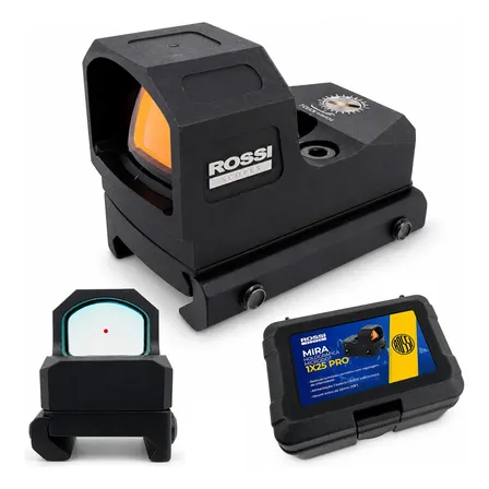Microdot Mira Holográfica Rossi 1x25 Pro Airsoft 20mm A 22mm