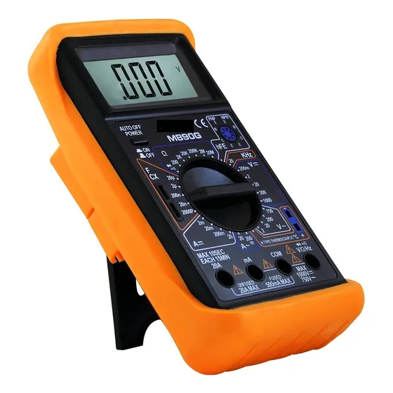 Multímetro Tester Digital Capacidad Frecuencia Buzzer M890g