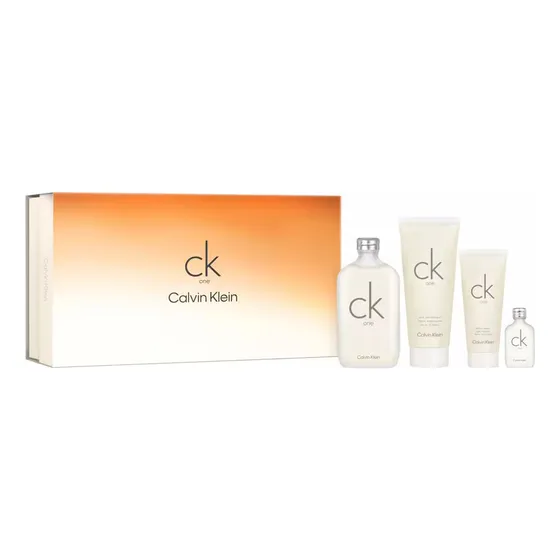 Set Calvin Klein One Edt 200 Ml + 15 Ml + Lotion + Gel